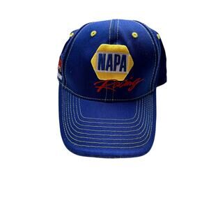 Napa BMR Bill McAnally Racing Baseball Cap Blue Embroidered Adjustable Sports